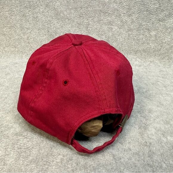 Providence RI Golf Had Cap Red Strapback Ballcap Golfer Casual Sportcap - Picture 5 of 10